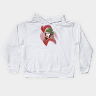 style girl Kids Hoodie